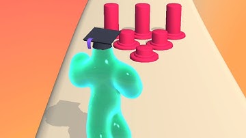 Blob Runner 3D 🎮 Lv. 34-35, All Levels Gameplay Walkthrough Android, Playstore Game Mobile