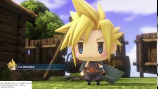 WORLD OF FINAL FANTASY Cloud's Not Interested