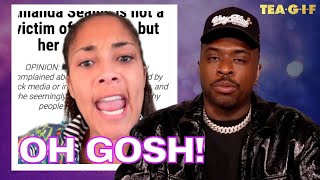 Amanda Seales Is Tired Of The Criticism! | TEA-G-I-F
