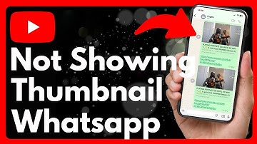 How To Fix YouTube Link Thumbnail Not Showing On WhatsApp (2025)