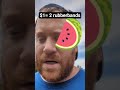 $1= 2 rubberbands 🍉 #live #shorts