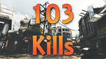 Black Ops 2: 103 Kills on Overflow w/ Vector!