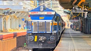 40044 BGKT WDP-4B IN LHF MODE HAULING 22474 BANDRA TERMINUS BIKANER SUPERFAST EXPRESS