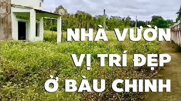 Bán nhà vườn 1050m2 ngay sau lưng ngôi chùa nổi tiếng nhất Châu Đức