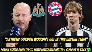 Alan Shearer FIRES BACK AT Anthony Gordon AFTER DISRESPECTFUL COMMENTS + Schar EXPECTED TO LEAVE !