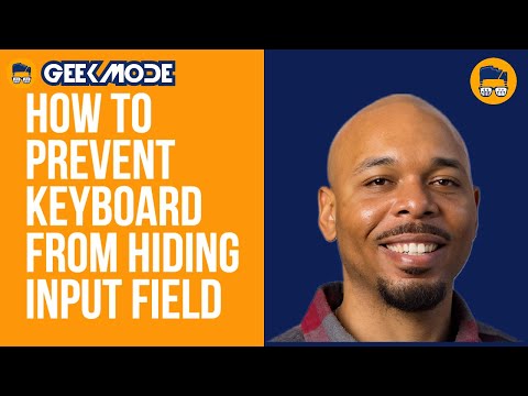 📱🤘🏾Prevent Keyboard from