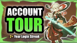 My Genshin Impact Account Tour (2+ Year Login Streak)