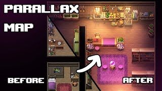 Parallax Mapping - Witch's House - Timelapse / Speed Mapping for RPG MAKER MV MZ