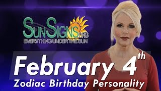 February 4th Zodiac Horoscope Birthday Personality - Aquarius - Part 2