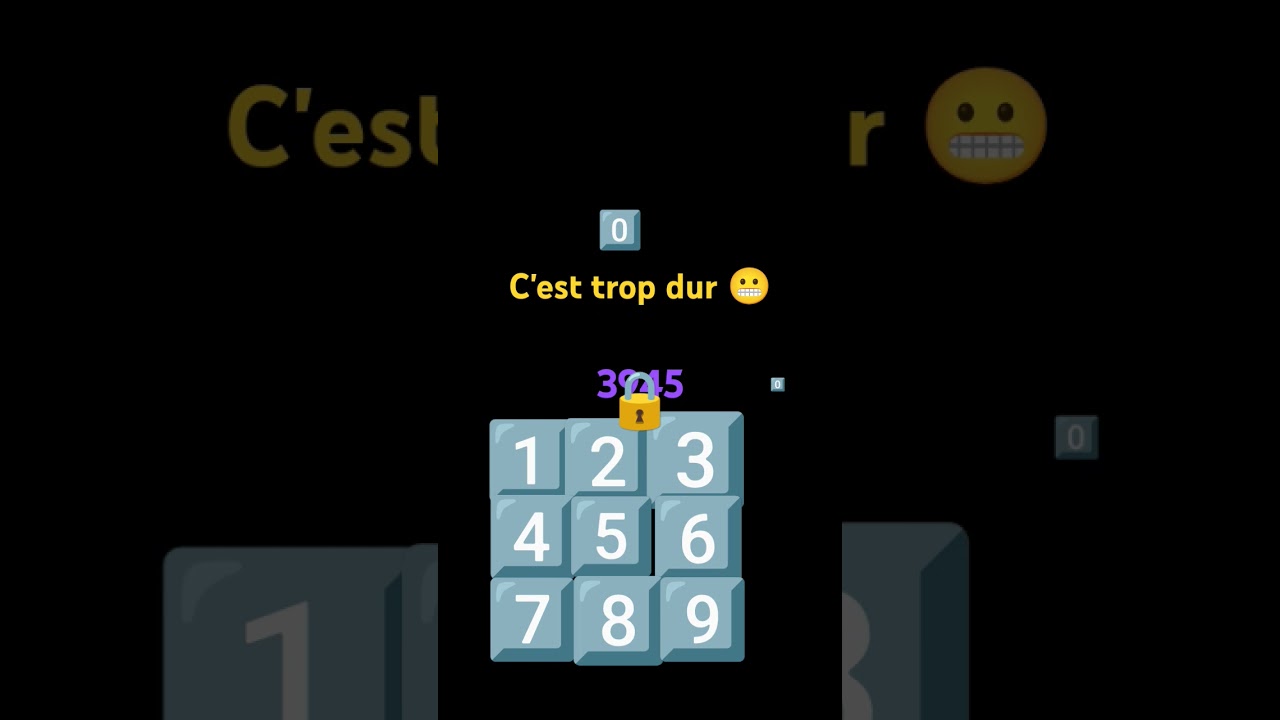 difficulté : facile