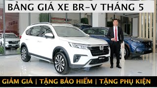 Giá lăn bánh Honda BRV tháng 5/2024 | Tổng Khuyến Mãi Lên Đến 30 triệu | Bán Trả Góp Honda BRV 2024