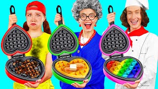 Me vs Grandma Cooking Challenge | Fantastic Kitchen Recipes by FUN FOOD