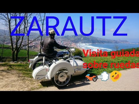 ZARAUTZ Basque Country Tourism. 30 MIN VISIT ON MOTORCYCLE