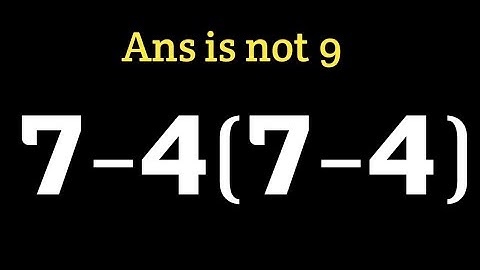 Only 1% get this right 