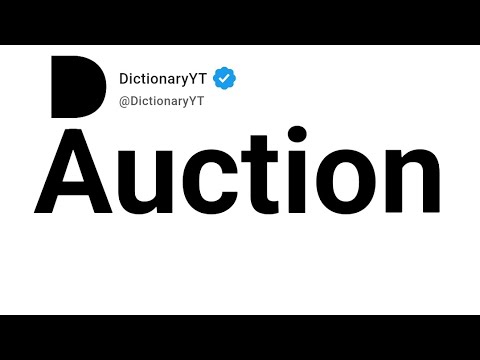 Auction Meaning In Arabic - YouTube