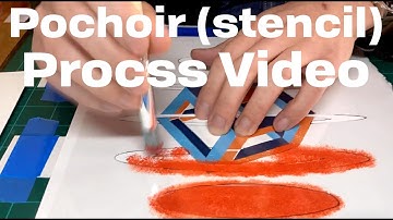 Pochoir process