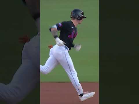 First career leadoff home run for A.J. Ewing! 😤