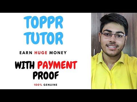 TOPPR TUTOR - FULL REGISTRATION PROCESS WITH PAYMENT PROOF, VACANCY , AND EARN HUGE MONEY