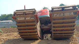 PEROSES PENURUNAN EXCAVATOR KE SUNGAI