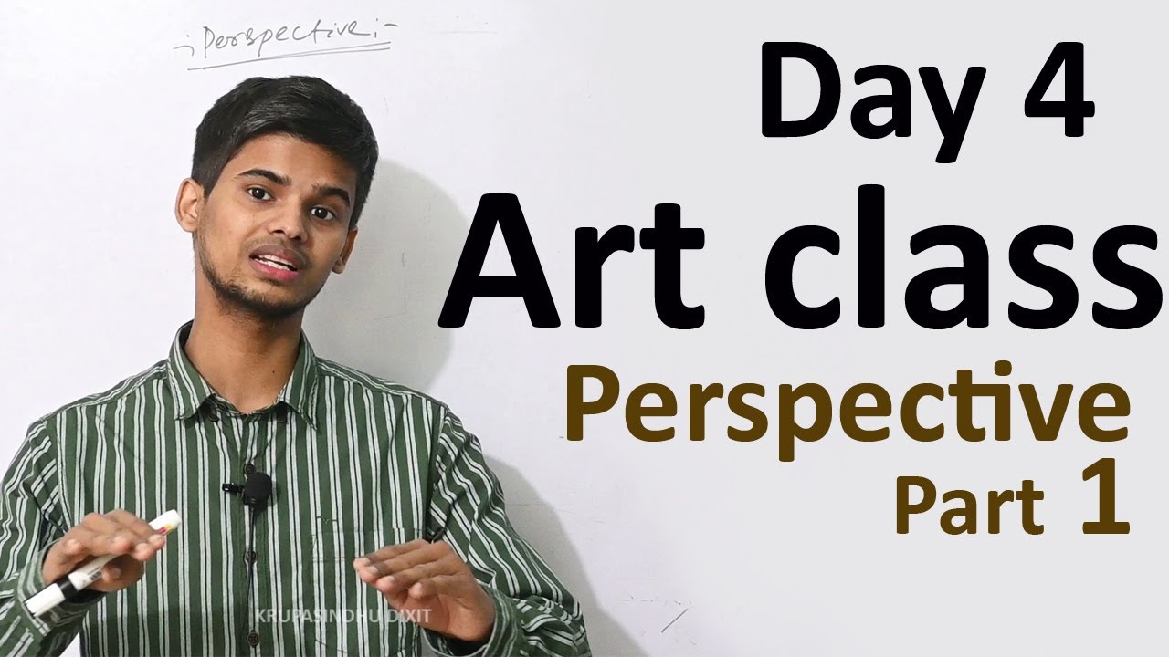 Day 4 Basic for Art Practice / Perspective drawing tutorial Part 1 ...
