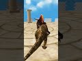 T-REX vs SPINOSAURUS |DINOSAUR BATTLE #gaming #viralshort #dinosaur #youtubeshorts #gamingvideos