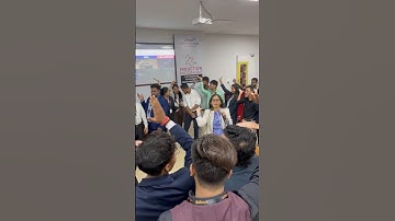 🎓 GBS Induction Vibes from Last Year 🔥 | 2025, You’re Next! ✨ #globsynbusinessschool #shorts