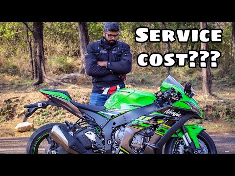 Kawasaki Zx10r First Service | Superbike Maintenance | Malayalam Vlog