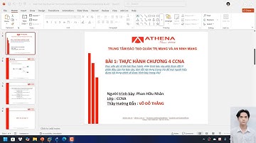 Chương 4: Bài thực hành 1 - CCNA