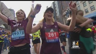 Kathrine Switzer Finishes Boston Marathon 50 Years After Being First Woman To Run