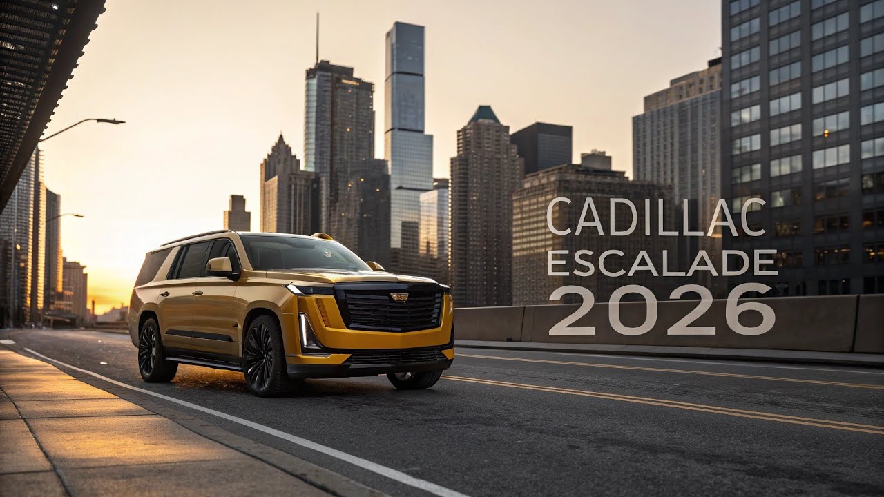 Cadillac Escalade 2026 — роскошный внедорожник нового поколения