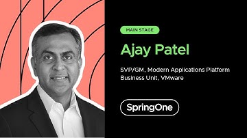 Ajay Patel at SpringOne 2020