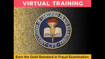 Virtual CFE Exam Review Course - Overview | Pass the CFE Exam in 4 Weeks