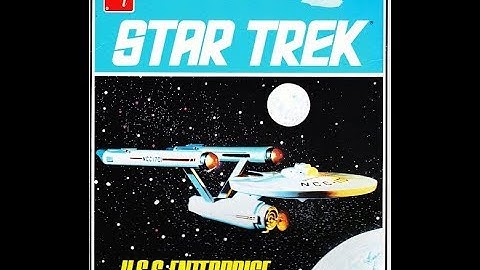 AMT 1983 Star Trek U S S  Enterprise kit 6676