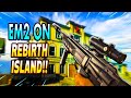 EM2 Still S Tier In Rebirth Island!? ( Warzone - Alcatraz ) Best EM2 Loadout