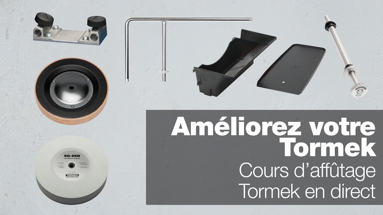 Tormek TOR-MSK200 Roulements Arbre Principal Inox Avec E-Z Lock Pour Affûteur T4
