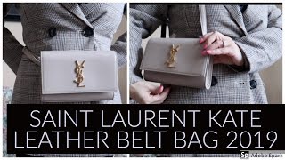 Unboxing | Saint Laurent Kate Leather Belt Bag | 2019 - Youtube