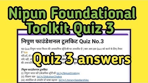 nipun foundational toolkit quiz 3 answers/nipun quiz 3 answers/quiz 3 nipun foundational toolkit