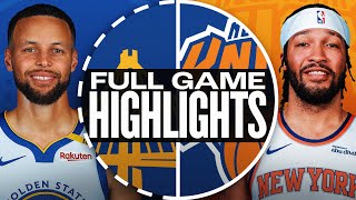 WARRIORS at KNICKS | FULL GAME HIGHLIGHTS | March 4, 2025