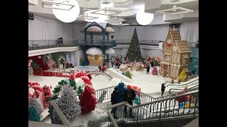 A winter wonderland in Northridge Mall