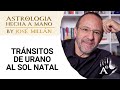 Urano en tránsito aspectando al Sol natal. Tu nuevo yo.