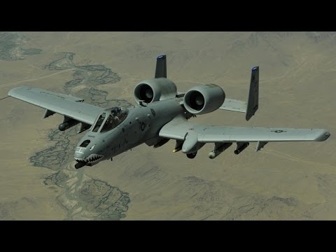 Штурмовик ВВС США 10A Thunderbolt 2 (бородавочник)