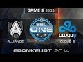 Cloud 9 vs. Alliance - Quarterfinals Map 2 - ESL One Frankfurt 2014 - Dota 2