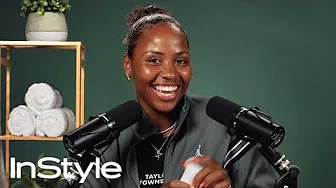Tennis Star Taylor Townsend's ASMR Skincare & Hair Routine | Hush & Brush | InStyle