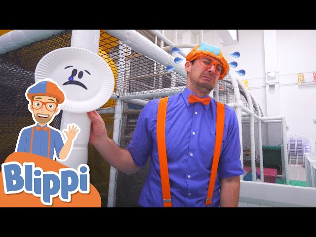 Learning Emotions With Blippi at an Indoor Play Place For Kids | Educational Videos For Kids class=