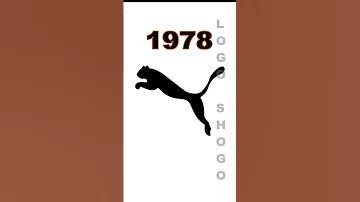 Puma Logo Evolution #evolution #puma #shortsviral