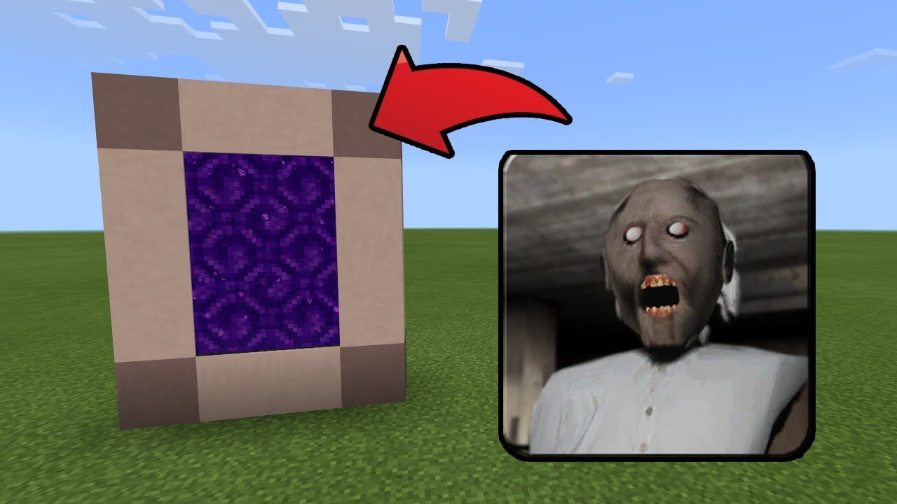 How To Make A Portal To The Granny Dimension In Mcpe Minecraft Pe Youtube How To Make A Portal To The Granny Dimension In Mcpe Minecraft Pe Youtube