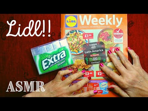 ASMR | It's Latin America Week at Lidl! Gum Chewing & Whispered Browsing Sales Circular