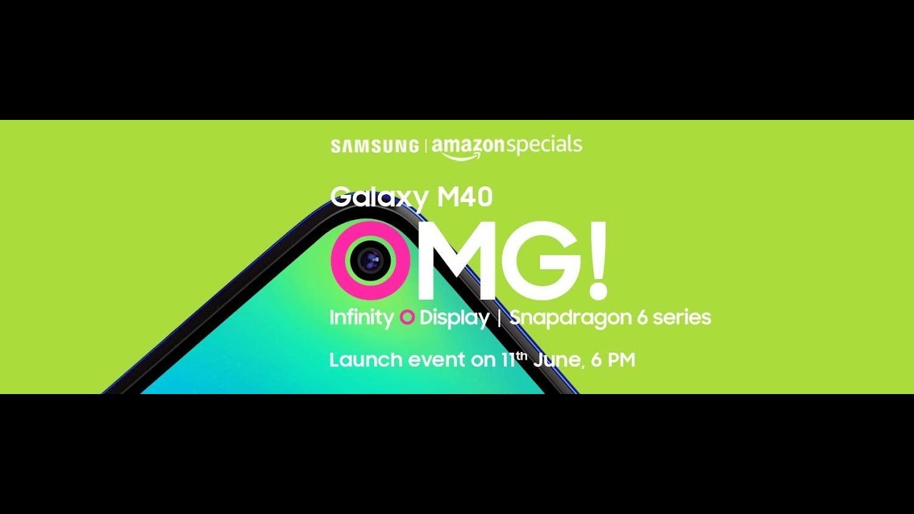 Samsung M40 Live Launch Event Stream