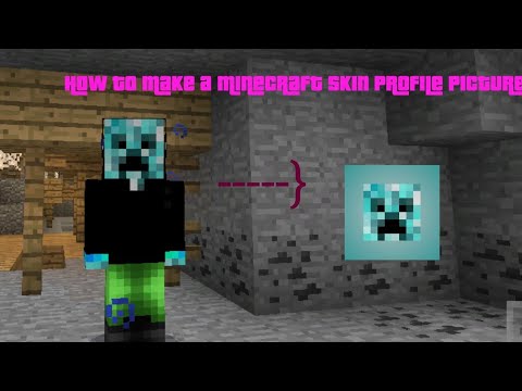 How To Make You're Minecraft Skin into a Profile Picture - YouTube