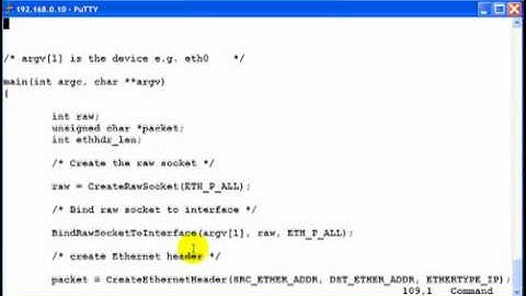 6. Ethernet Packet Injection Tutorial.flv